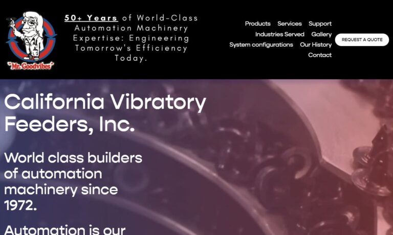 California Vibratory Feeders, Inc.
